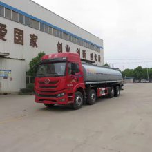 10吨氟硅酸罐车 解放国六腐蚀品运输罐车