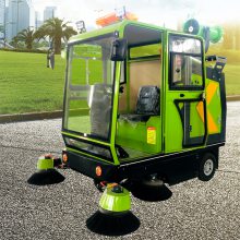 人和机械 小型电动环卫扫地机 驾驶式道路清扫车 带雾炮降尘