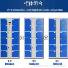 彩屏电子寄存柜超市 零件保管柜 12门自动存包柜
