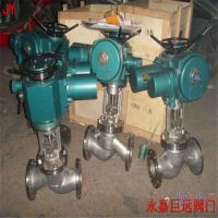 智能型电动截止阀 J941W-16RL-DN100 316L不锈钢电动截止阀 永嘉巨远阀门
