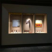 博物馆文物陈列柜制作/博物馆展示柜生产厂家/北京展览馆