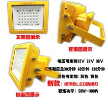 户外加油站免维护防爆灯led仓库厂房车间隔吊灯100W200W
