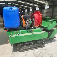 大棚深松旋耕机 金佳柴油自走式履带开沟机 多档位履带施肥回填机