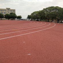 黑龙江混合型塑胶跑道一平米 环保塑胶跑道建设