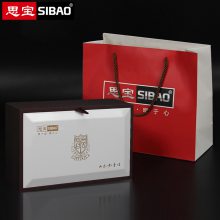 思宝双层玻璃杯 山水知音商务办公茶杯 纪念礼品杯