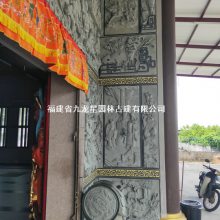 寺庙浮雕 祠堂青石浮雕 墙面浮雕装饰画 惠安石雕 实力优品