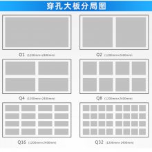 优质供应穿孔吸音板 隔音穿孔硅酸钙板
