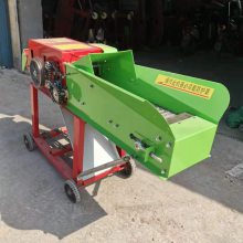 云南 小型家用卧式干湿两用铡草机 畜牧养殖秸秆粉碎机