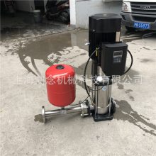 不锈钢立式二次供水设备CDL2-13水族馆用水变频增压泵1.5KW