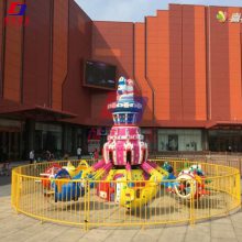 自控飞机_儿童广场公园新型游乐设备_旋转升降飞机