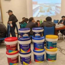 朗凯奇防水组织瓦工交流会，强化防水施工技能培训！