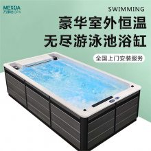 酒店民宿别墅家用智能浅水池大型多人泡澡浴池舒适水温调控