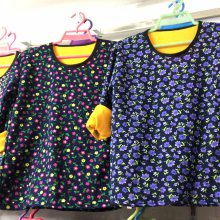 中老年双面绒加厚打底衫批发 中老年男女装保暖上衣 中低档服装批发