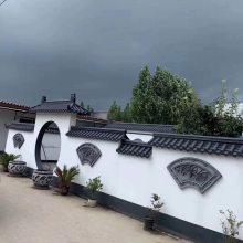 仿古一体瓦 双面围墙瓦 树脂瓦 仿古瓦 室内屋檐瓦