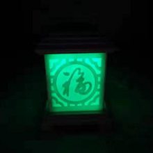 寺庙青石做旧石灯塔 石雕灯笼 方形石灯
