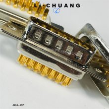 接插件 J18A-15P 矩形连接器 J18A-15S 骊创