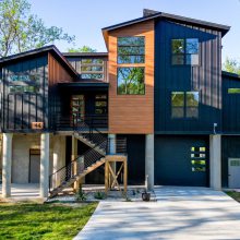 农村轻钢结构房 轻钢别墅300平米 坚固耐用 二层