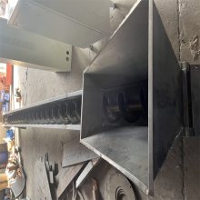生产定制双轴绞龙输送机 别名地铰龙 锯末分料器