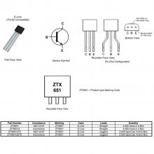 ZTX651 DIODES̨NPN