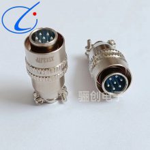 7芯插头插座 XS12J7P XS12K7A 圆形连接器 骊创