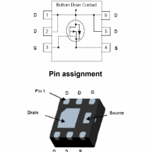 NCE1216 DFN2*2-6L NCE Pǿ͹MOSFET