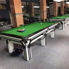 家用美式台球桌 商用中式桌球台 桌球台带自动回球