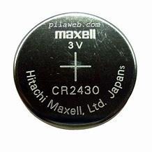 MAXELL/ձʤ3V 280MAH 24.5X3.9MMһԲɳ﮵-CR2430