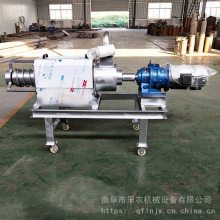 定做斜筛式干湿分离机 牛粪猪粪干湿分离机 动物粪便挤压脱水机