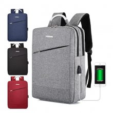 2019新款背包男商務(wù)15.6寸電腦包牛津布雙肩包休閑時(shí)尚韓版簡約學(xué)生大書包訂做