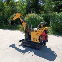 室内履带小型挖掘机 家用农用挖土机 市政工程改造微型破碎小钩机