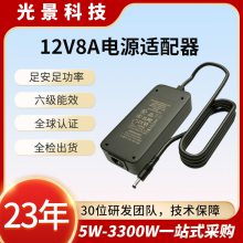 96WʵԴ CE/FCC/UL֤ 12V8A豸Դ