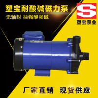 直销塑宝牌微型耐腐磁力泵 磁力泵塑料 台湾氟塑料磁力泵