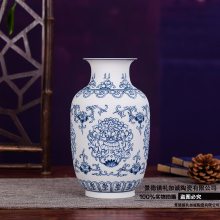 景德镇陶瓷桌面小花瓶 手绘青花瓶