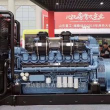 1200千瓦发电机组 潍柴博杜安12M33D1500E310发动机12缸柴油发电机1200kw