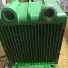 风冷道依茨100千瓦发电机组 BF6L913 100kw北内道依茨 液压油散热器