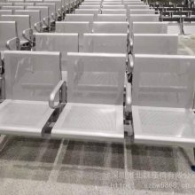 深圳医院BW095长排椅品牌图片不锈钢连排椅机场椅皮垫等候椅