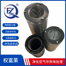 活性炭颗粒碳筒 VOCS镀锌不锈钢化学式滤芯ABS炭筒工业废气净化桶