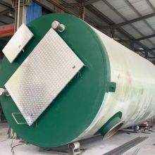 玻璃钢一体化泵站 预制污水雨水收集提升乡镇学校市政排水