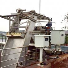 雨水格栅除污机参数信息 液压不锈钢机械格栅反捞式格栅除污机