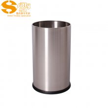 专业生产SITTY斯迪92.N200SA砂光无焊缝不锈钢圆形客房桶/垃圾桶