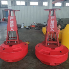 玉滩水库深水区警示浮标河道灯浮标制作工艺