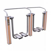 公园小区健身设备地双位埋式平步机 室外广场健身器械漫步机