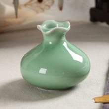 卫生间小花瓶摆件装饰 绿萝餐桌花瓶 客厅插花家用桌面小花瓶