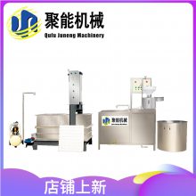 丽水全不锈钢豆干机 智能切兰花干机 全自动五香豆干机