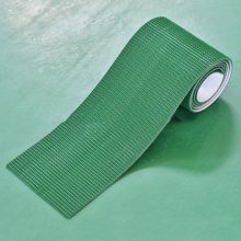 威固爬坡PVC传送带防滑木工机械传送带PVC传送带绿色草花纹输送带