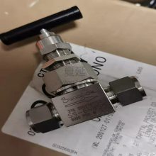 swagelok世伟洛克不锈钢卡套针型阀SS-6NBS8进口仪表设备卡套针阀
