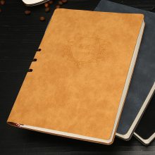 厂家批发商务办公创意平装本A5笔记本子皮面文具记事本日记本