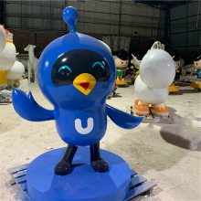 河源玻璃钢卡通雕塑造型 恒创卡通人物雕塑