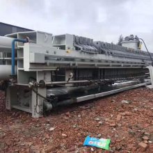 二手景津厂家60平方暗流水洗自动隔膜压滤机