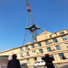 厂家直接供应单管信号塔 美化塔 钢管塔拆除 维修瞭望塔